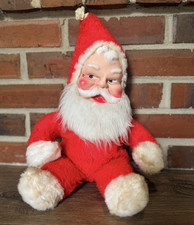 Vintage Figural Milk Glass Santa Claus Christmas Light Bulb — listing 5