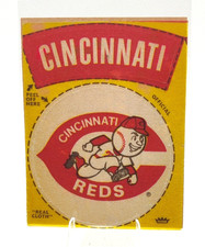 1968 Fleer "Real Cloth" San Francisco Giants Baseball Emblem Sticker Patch