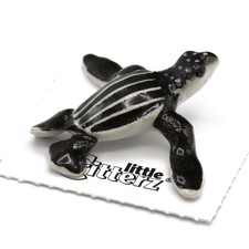 Blue Leatherback Sea Turtle Figurine / Toy — listing 4