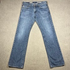 AG Adriano Goldschmied Protégé Straight Leg Jeans, Grey Wash, Made in USA — listing 2