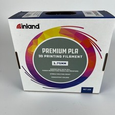 Inland PLA Basics 3D Printer Filament, 1.75mm, 1kg, True Red — listing 5
