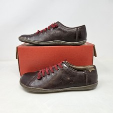Camper Twins Ukiyo-e Japanese Print Leather Lace-Up Sneakers — listing 4
