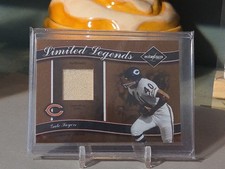 2006 Leaf Limited Legends Gale Sayers Game-Worn Jersey Autograph Football Card — listing 6