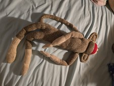 Lot of 3 Vintage Handmade Sock Monkeys (Rockford Red Heel Style) — listing 4