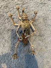 Vintage 1990s Skeleton Warrior Knight Robot Action Figure with Pull-String, Maker Unknown — listing 4