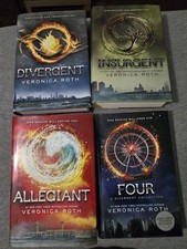 Lot of 8 YA Fiction & Inspirational Books - Divergent Series, Uglies, Echo