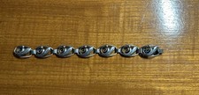 John Lauritzen Danish Sterling Silver 924 Twisted Leaf Link Bracelet, 7" x 1/2" — listing 4