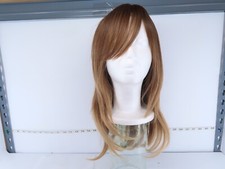 HAIRCUBE Layered Synthetic Wig for Women, Long Brown