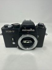 Minolta XE-7 35mm SLR Film Camera Body (Chrome) — listing 6