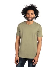 Short-Sleeve Crewneck T-Shirt, Olive/Taupe