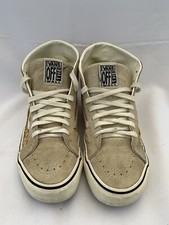 Vans Sk8-Hi Black Suede High-Top Sneakers with Psychedelic Swirl Sidewall Print — listing 2