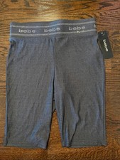 Bebe Electric Blue Cotton Cut-Off Denim Short Shorts, Size 27 (US 4) — listing 5