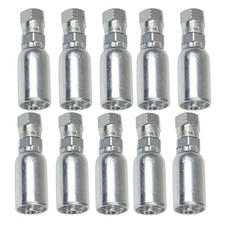 Hydraulic Hose Fitting - 90-Degree Elbow Crimp Fitting with Swivel Nut — listing 3