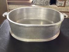 Guardian Service Ware Hammered Aluminum Oval Roaster with Domed Lid — listing 3
