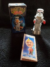 Masudaya Robot YM-3 Wind Up B-9 Lost in Space Robot with Box — listing 4