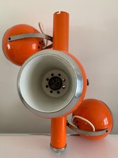 Vintage Mid-Century Aluminium 3-Light Eyeball Floor Lamp, Space Age, 170cm — listing 6