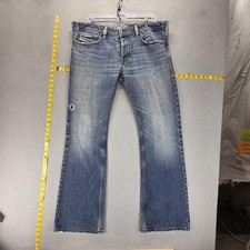 Diesel Men's Blue Denim Jeans, Medium Wash, Stretch Cotton Blend Waist 32 — listing 2