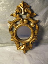 Antique Louis XVI Style Oval Giltwood Mirror with Ribbon-and-Bow Crest — listing 3