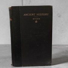 Ancient History by Philip Van Ness Myers, Ginn & Company, early 1900s hardcover — listing 3