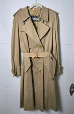 Vintage Burberrys' Navy Double-Breasted Trench Coat with Nova Check Lining, Made in England — listing 5
