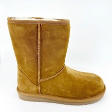 Koolaburra by UGG Women's Chestnut Suede Winter Boots with Faux Fur Lining and Bow Detail — listing 2