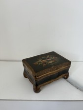 Set of 4 Hand-Painted Ceramic Plates with Architectural Ink Sketches, Signed & Dated 1933 — listing 4