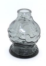 Wheaton Doctor Fisch's Bitters Fish Bottle, Teal Blue Glass, 6 inches — listing 5