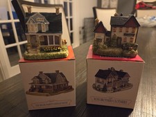 Liberty Falls Americana Collection Miniature Green Bungalow House Figurine — listing 3