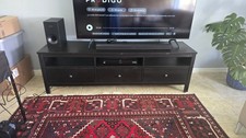 IKEA Hemnes TV Unit / Media Console 60" White & Pine — listing 3