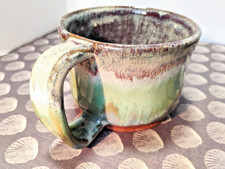 Handmade Yellow Glazed Ceramic Tumbler / Cup, Maker Unknown — listing 3
