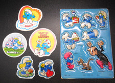 Vintage 1983 Peyo "I Hate Smoking!" Smurf Sticker (Grouchy Smurf), approx. 2 inch — listing 2