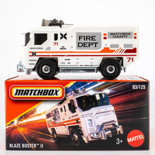 Matchbox Superfast No. 22 Blaze Buster Fire Engine, Red with Yellow Ladder — listing 6