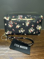 Steve Madden Floral Print Zip-Around Wristlet Wallet — listing 4