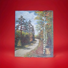 Original Signed Oil Painting on Duro Canvas Panel in Gilt Frame — listing 2