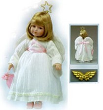 Trisha Romance "Little Family" Tanya Handcrafted Porcelain Doll with Pram, No. 5765/15,000 — listing 2