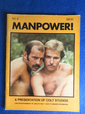 MANPOWER! No. 5 Vintage Colt Studios Adult Physique Magazine — listing 3
