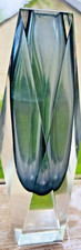 Murano Sommerso Art Glass Vase, Multicolor Rainbow Cased Glass — listing 6
