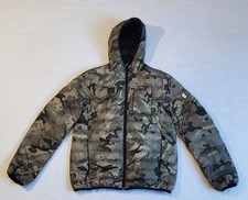 Coach Men's Camo Down Puffer Jacket with Hood, Size X-Large — listing 5