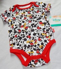 Disney Baby Mickey Mouse romper Mickey Mouse & Pluto Muslin Romper Light Blue — listing 2