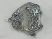 Arthur Court Aluminum Fish Serving Bowl / Platter, 1976 — listing 2