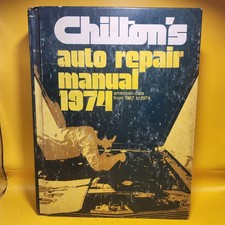 Chilton's Auto Repair Manual 1974, American Cars from 1967 to 1974 — listing 5