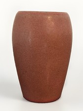 Arts & Crafts Matte Green Art Pottery Vase with Stylized Floral Decoration Impressed 'Roseville' or 'RV' mark — listing 5