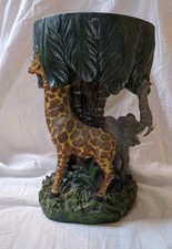 Decorative Resin Elephant Figural Pedestal Stand / Candle Holder Base — listing 6