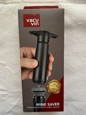 Vacu Vin wine vacuum pump Wine Saver Pump with 2 Bottle Stoppers — listing 6