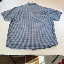 Wolverine Men's Olive Green Short Sleeve Utility Work Shirt, Size XL