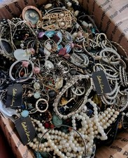 Mixed Lot of Costume & Fashion Jewelry — Necklaces, Bracelets, Turquoise Beads, Crosses & Charms — listing 5