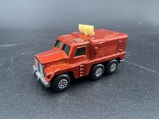 Matchbox Superfast No. 16 Badger 6-Wheel Armored Truck, Metallic Copper/Red, Lesney England — listing 3