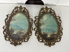 Pair of Oval Gilt-Framed Portrait Prints of Clergy/Gentleman Figures — listing 2