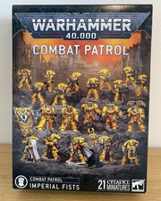 Warhammer 40K Imperial Fists Space Marine - Custom Painted 'Brother Sanchez' on Display Base — listing 3