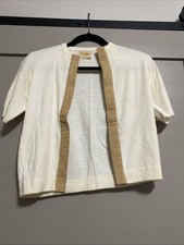 Vintage 1950s-60s Kerrybrooke Brown Orlon Mock Neck Pullover Sweater — listing 6